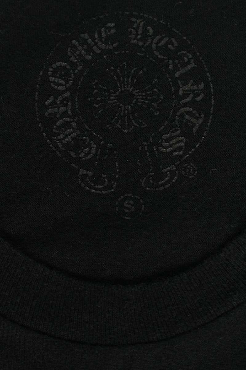 Chrome Hearts FOTI Print Long Sleeve Tee Black/Purple Size S