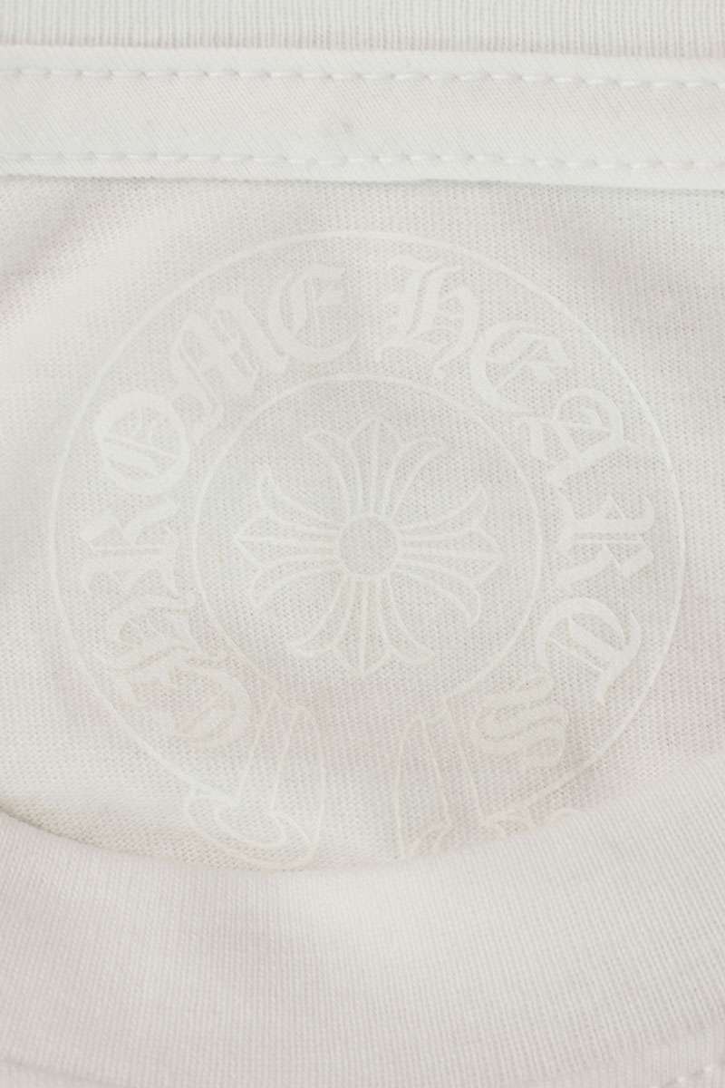 Chrome Hearts Floral Sleeve Horseshoe Long Sleeve Tee Size XL