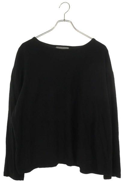 YOHJI YAMAMOTO POUR HOMME Wool Long Sleeve Tee Black Size 2