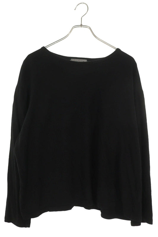 YOHJI YAMAMOTO POUR HOMME Wool Long Sleeve Tee Black Size 2