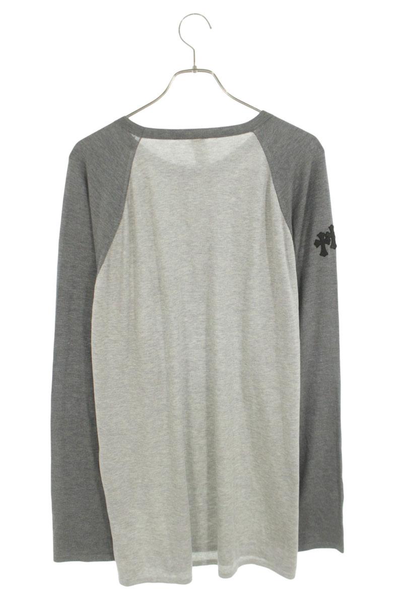 Chrome Hearts U MIXED EMOTIONS Triple Tee Gray Size XXL