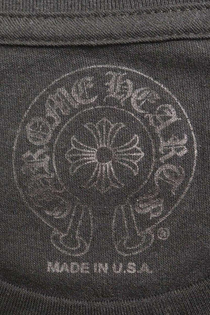 Chrome Hearts Floral Sleeve Back Tee Black/Yellow Size XL