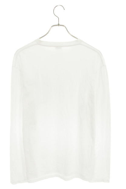 LOEWE Anagram Embroidered Cotton Long Sleeve Tee Size M