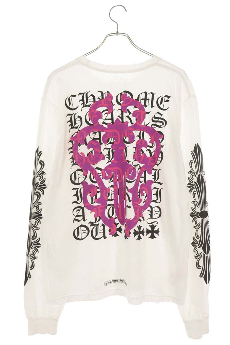 Chrome Hearts DAGGER EYE Back Vine Dagger Long Sleeve Size L