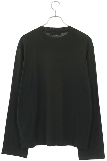 ACNE STUDIOS Logo Print Vintage Long Sleeve Tee Black Size XS