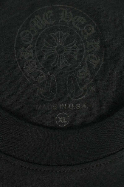 Chrome Hearts Floral Horseshoe Print Tee Black/Yel Size XL
