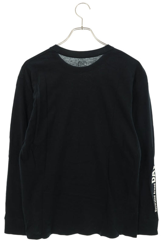 UNDERCOVER 01AW Print Long Sleeve Tee Black Size XS
