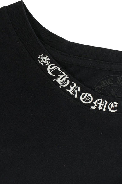 Chrome Hearts Floral Sleeve Neck Logo Print Long Sleeve Tee Size XL