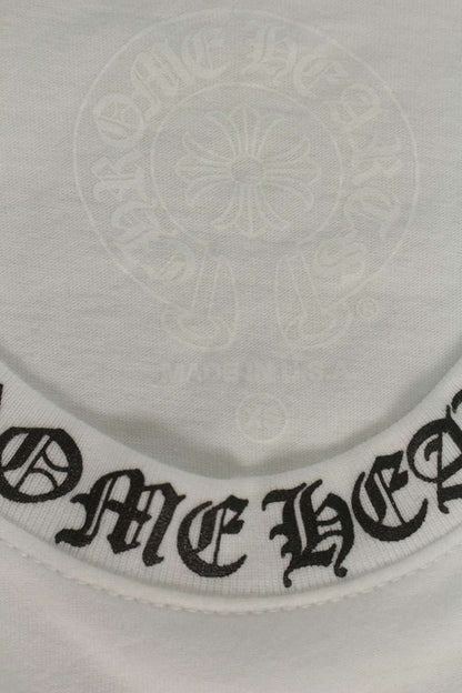 Chrome Hearts Neck Sleeve Logo Print Long Sleeve Tee White Size XS
