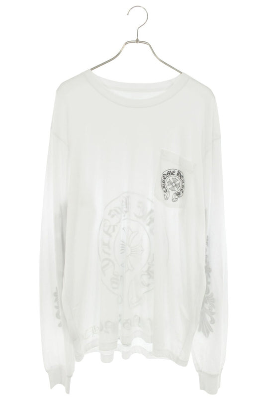 Chrome Hearts HK Limited Back Horseshoe Tee White Size XL