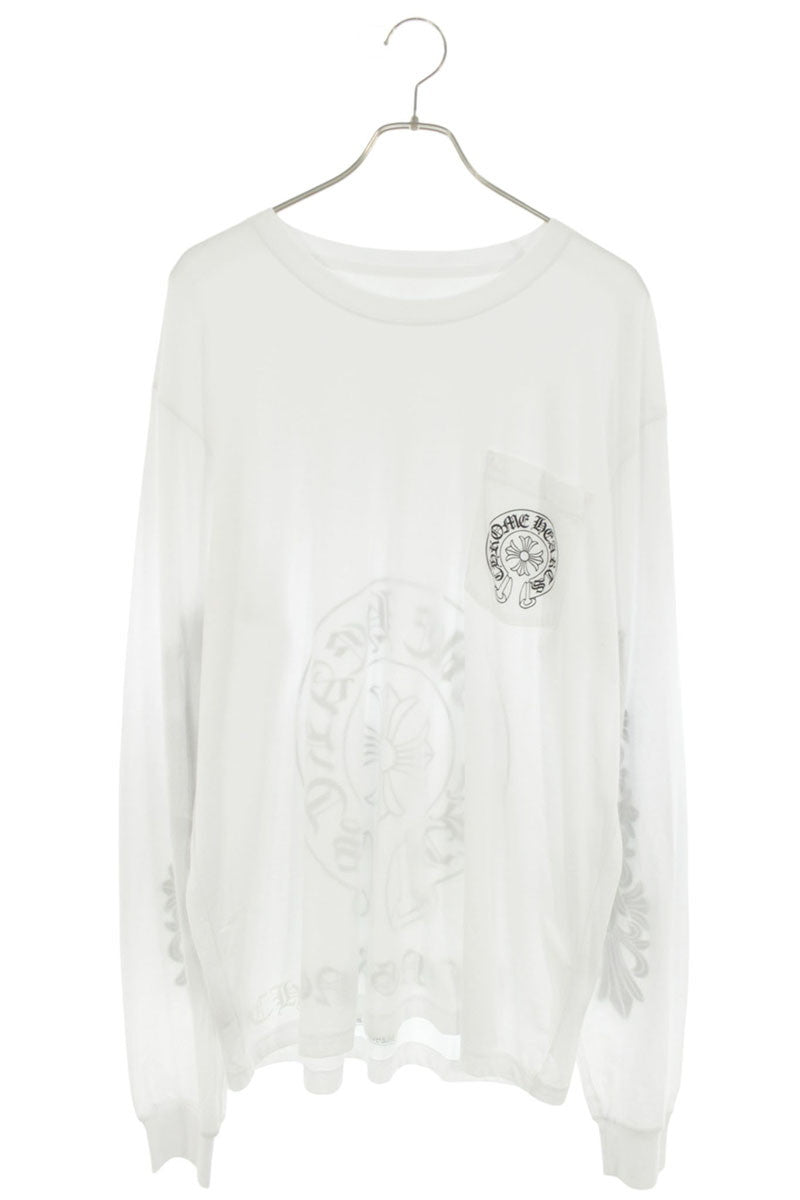 Chrome Hearts HK Limited Back Horseshoe Tee White Size XL