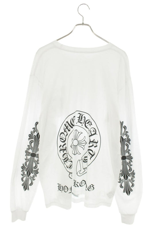 Chrome Hearts HK Limited Back Horseshoe Tee White Size XL