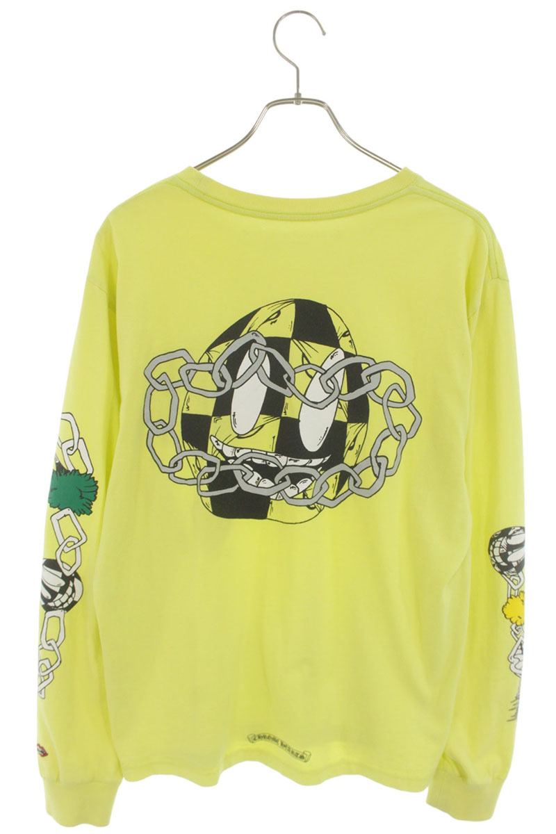 Chrome Hearts PPO HRDWR GRN Long Sleeve MATTY BOY Print Long Sleeve Tee Size L