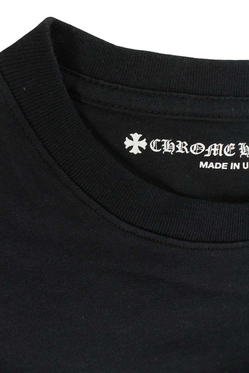 Chrome Hearts PPO US SCRL American Flag Long Sleeve Tee Black Size M