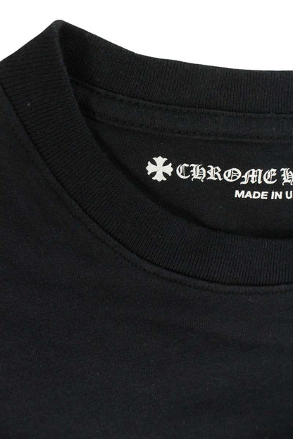 Chrome Hearts PPO US SCRL American Flag Long Sleeve Tee Black Size M