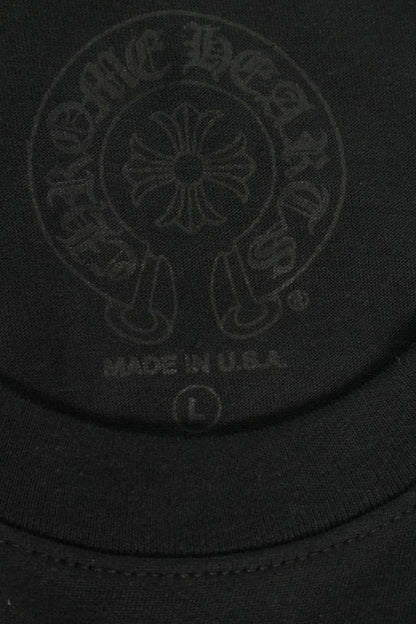 Chrome Hearts Floral Sleeve Back Horseshoe Print Long Sleeve Size L