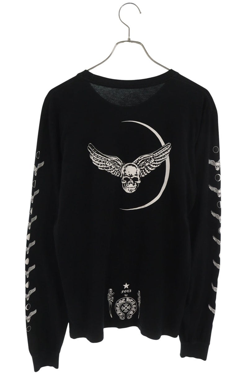 Chrome Hearts Mahalia Back Print Long Sleeve Tee Black Size M