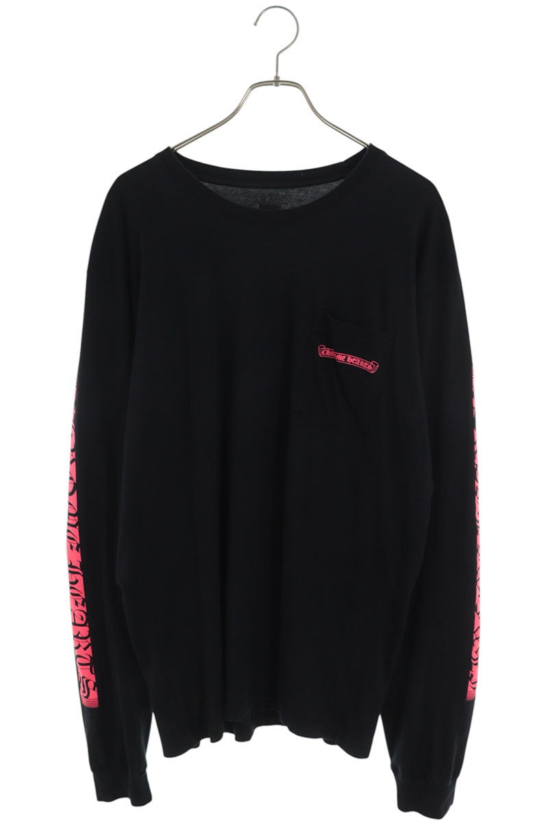 Chrome Hearts Logo Back Print Long Sleeve Tee Multi Size XL