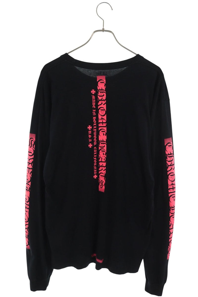 Chrome Hearts Logo Back Print Long Sleeve Tee Multi Size XL