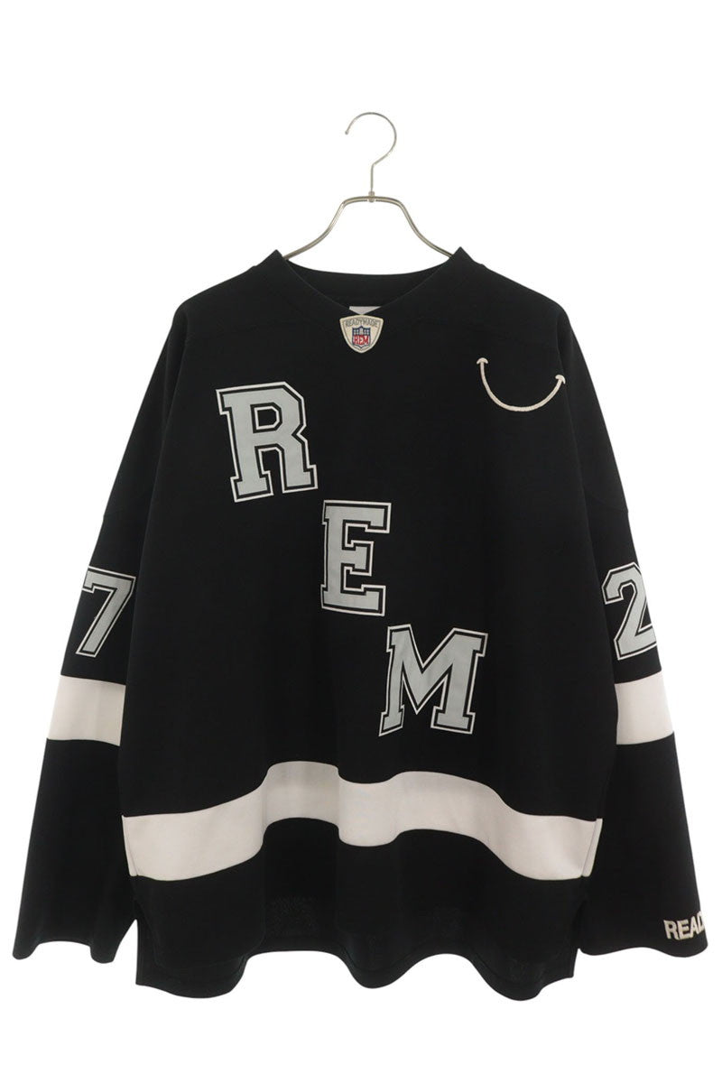 READYMADE Smile Game Shirt Long Sleeve Black Size 2