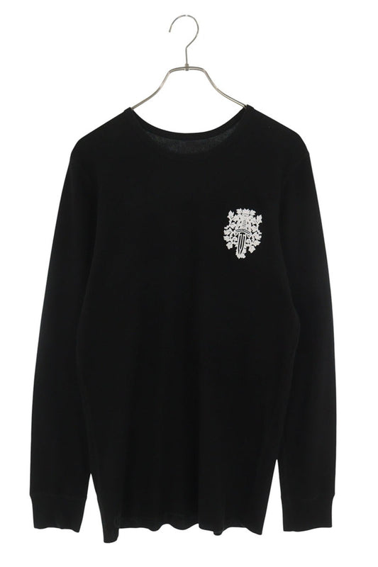 Chrome Hearts Thermal Long Sleeve Vine Dagger Print Black Size XL