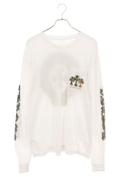 Chrome Hearts Back Horseshoe Camo Print Tee Wht/Grn Size XL