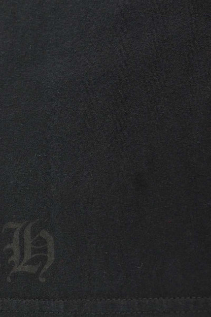 Chrome Hearts Neck Logo Print Long Sleeve Tee Black/Yel Size M