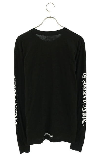 Chrome Hearts Neck Logo Sleeve Print Long Sleeve Tee Size M