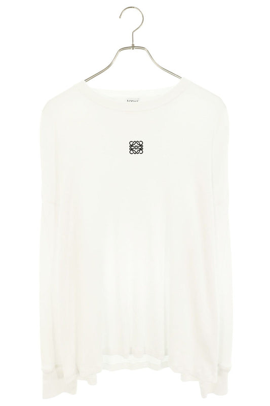 LOEWE Oversized Long Sleeve Tee White Size L