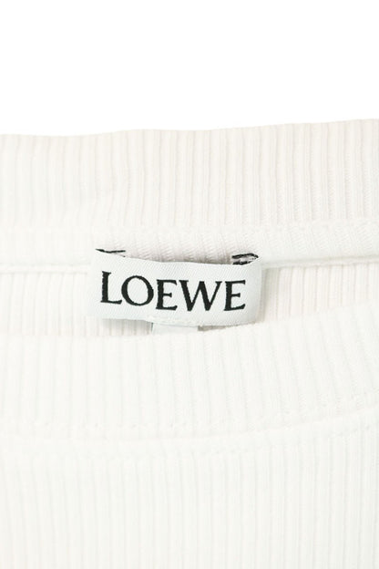 LOEWE Oversized Long Sleeve Tee White Size L