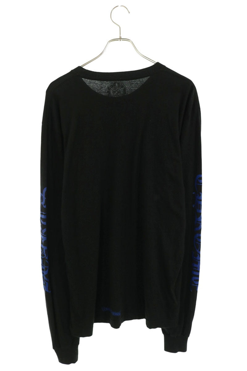 Chrome Hearts Neck Logo Print Long Sleeve Tee Size L