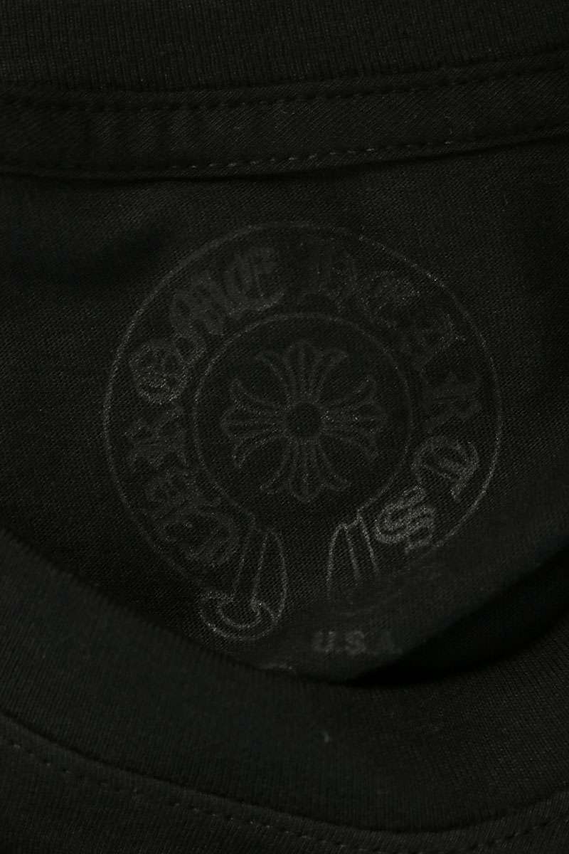Chrome Hearts Floral Sleeve Horseshoe Long Sleeve Tee Mlt Size M