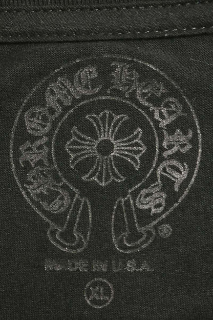 Chrome Hearts Neck Logo Print Long Sleeve Shirt Size XL