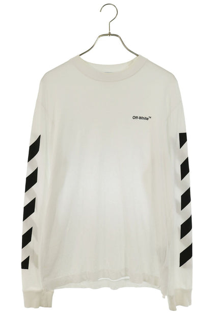 OFF-WHITE Diagonal Print Long Sleeve Tee Size S