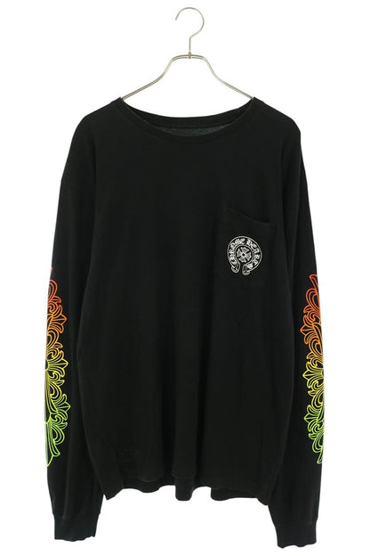 Chrome Hearts Floral Circle Logo Long Sleeve Shirt Size XL