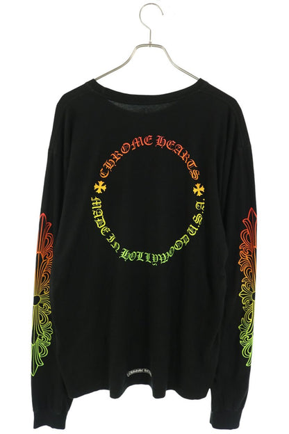Chrome Hearts Floral Circle Logo Long Sleeve Shirt Size XL