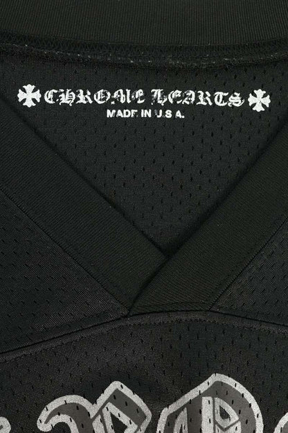 Chrome Hearts Mesh Warm Up Jersey CH Print Long Sleeve Shirt Size L