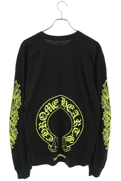 Chrome Hearts Floral Horseshoe Print Sleeve T-Shirt Size L