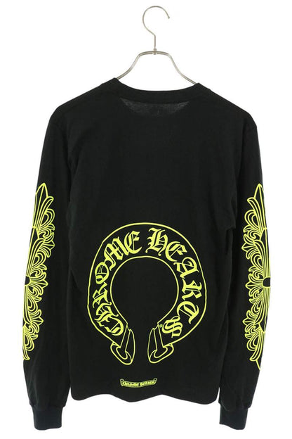 Chrome Hearts Sleeve Floral Horseshoe Back Long Sleeve Shirt Size S