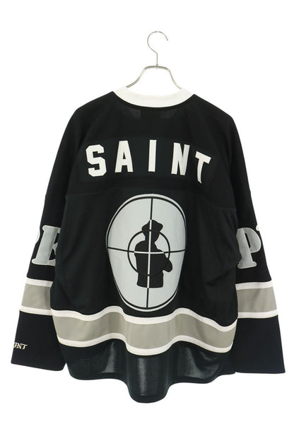 SAINT MICHAEL 24AW Logo Patch Hockey Shirt Long Sleeve Multi Size OS