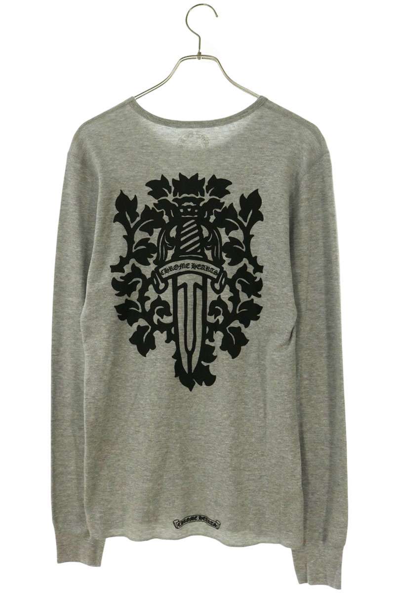 Chrome Hearts Vine Dagger Print Thermal Gray Size L