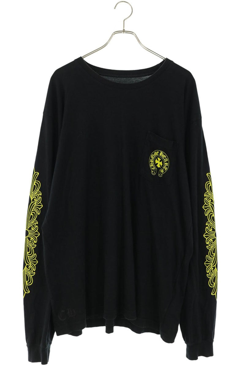 Chrome Hearts Floral Sleeve Logo T-Shirt Multi Size XXL