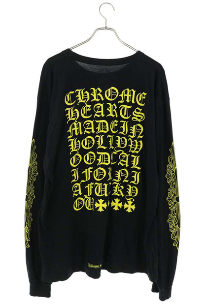 Chrome Hearts Floral Sleeve Logo T-Shirt Multi Size XXL