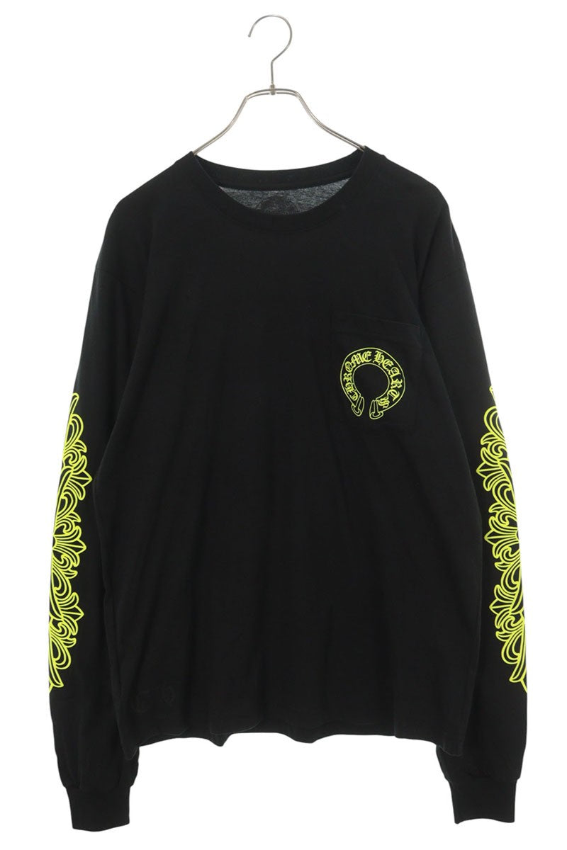 Chrome Hearts Floral Sleeve Back T-Shirt Multi Size L