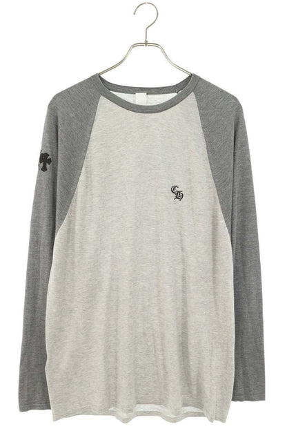 Chrome Hearts U MIXED EMOTIONS Triple T-Shirt Gray Size L