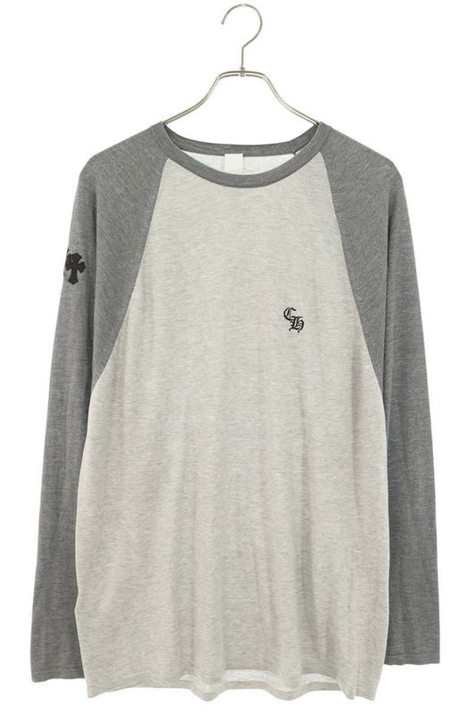Chrome Hearts U MIXED EMOTIONS Triple T-Shirt Gray Size L