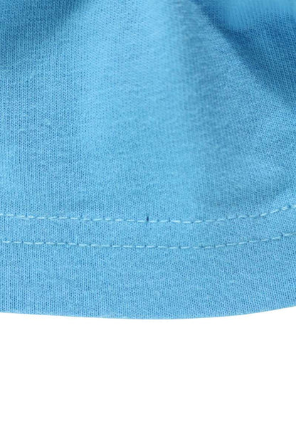 Chrome Hearts PPO BRAIN NEW Long Sleeve MATTY BOY T-Shirt Blue Size L