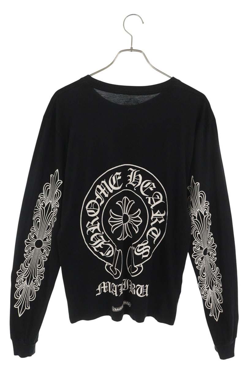 Chrome Hearts CH L S LTD Malibu Floral T-Shirt Black Size M