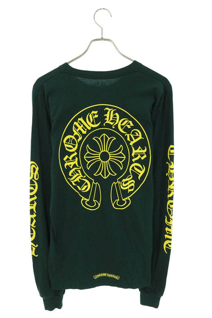 Chrome Hearts Sleeve Logo Back T-Shirt Green Size M