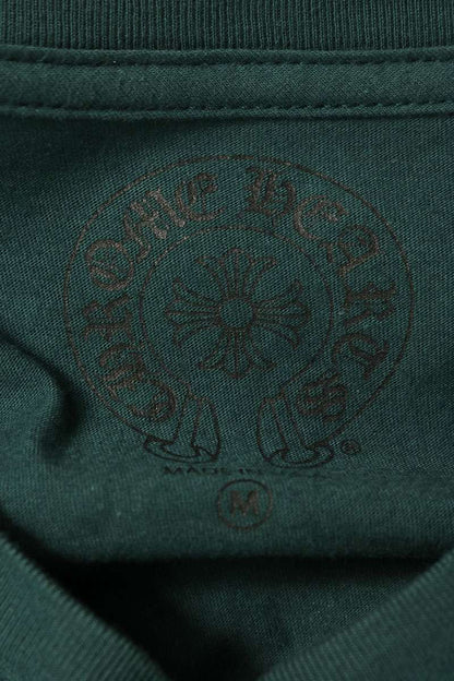 Chrome Hearts Sleeve Logo Back T-Shirt Green Size M